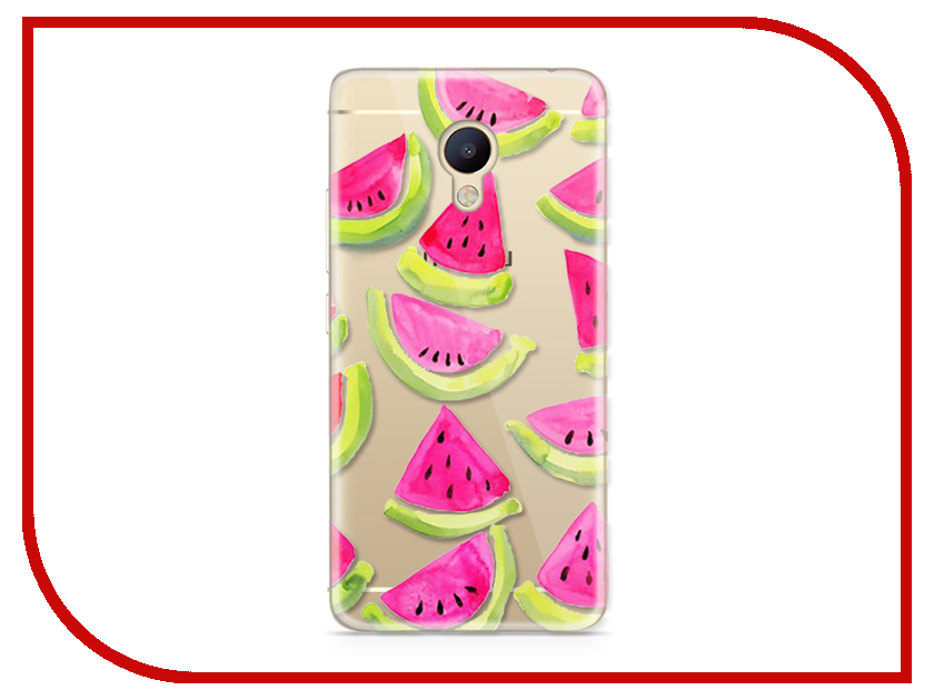 фото Аксессуар Чехол Meizu M5 Note With Love. Moscow Silicone Watermelon 3 6753