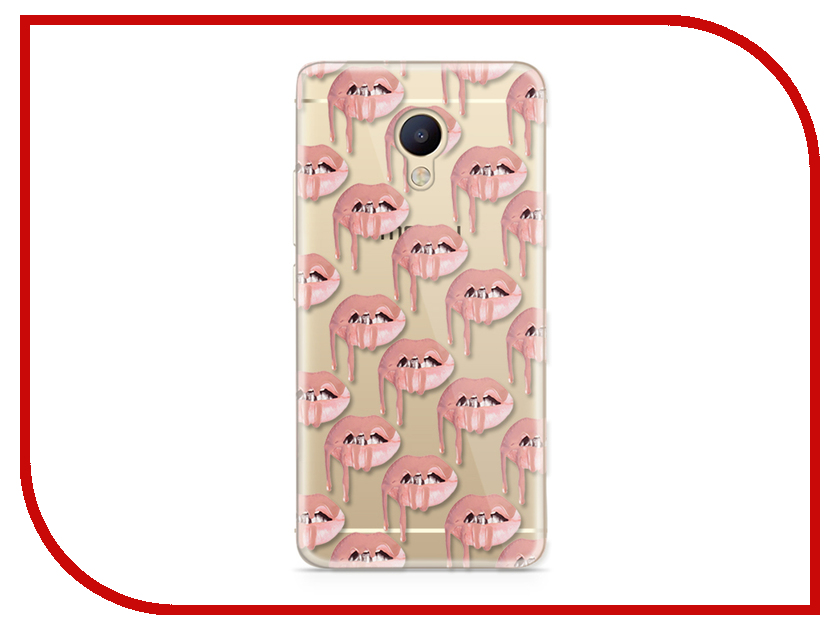 фото Аксессуар Чехол Meizu M5 Note With Love. Moscow Silicone Lips 2 6759