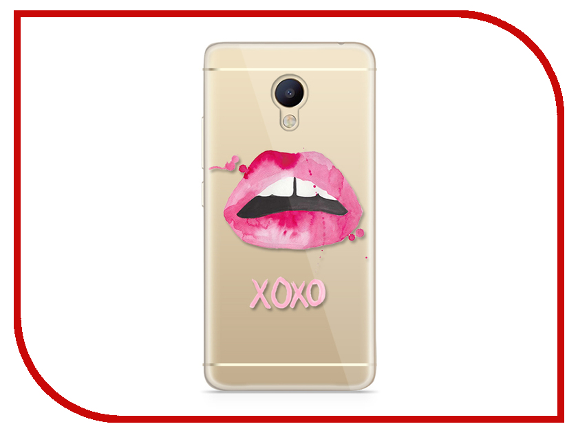 фото Аксессуар Чехол Meizu M5 Note With Love. Moscow Silicone Lips 6760