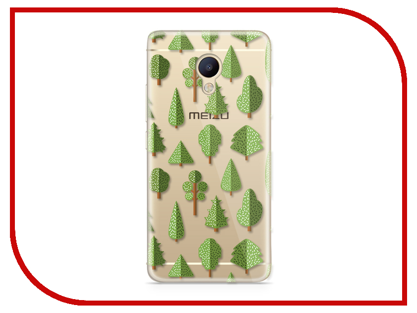 фото Аксессуар Чехол Meizu M5 Note With Love. Moscow Silicone Trees 6763