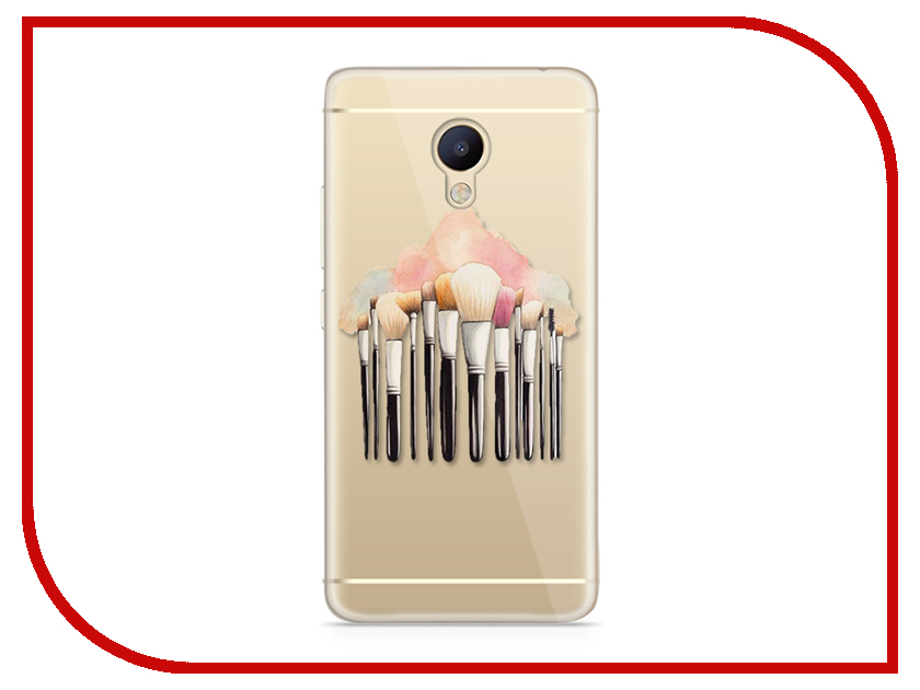 фото Аксессуар Чехол Meizu M5 Note With Love. Moscow Silicone Brushes 6766