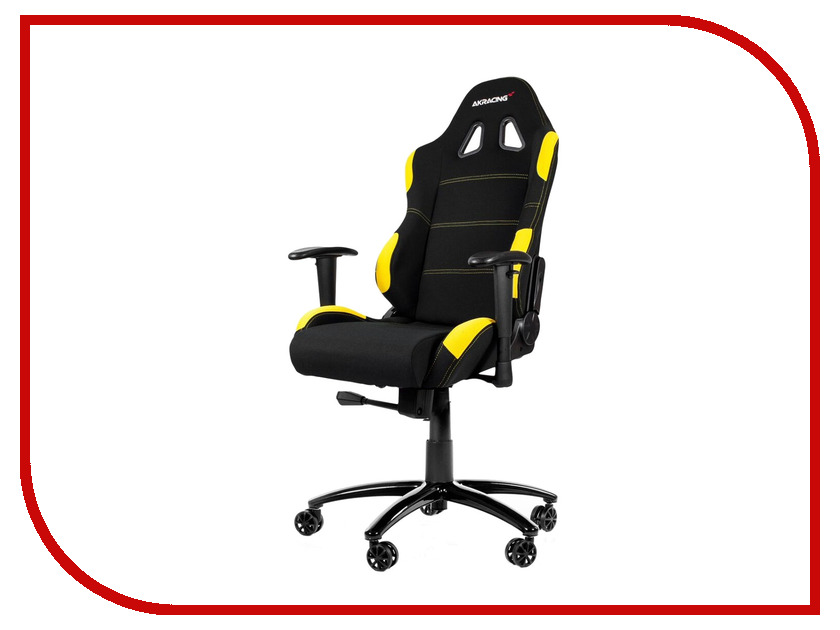 фото Компьютерное кресло AKRacing K7012 Black-Yellow AK-K7012-BY