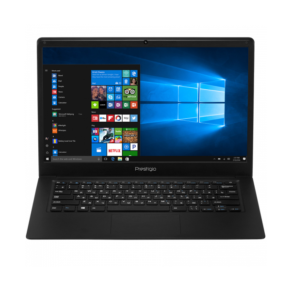 

Ноутбук Prestigio SmartBook PSB141C01BFH_BK (Intel Z8350 1.44 GHz/2048Mb/32Gb/Wi-Fi/Cam/14.1/1920x1080/Windows 10), PSB141C01BFH