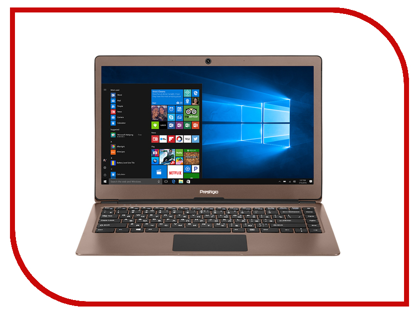 фото Ноутбук Prestigio MultiPad PSB133S01ZFP_DB Brown (Intel N3350 1.1 GHz/3072Mb/32Gb/Wi-Fi/Cam/13.3/1920x1080/Windows 10)