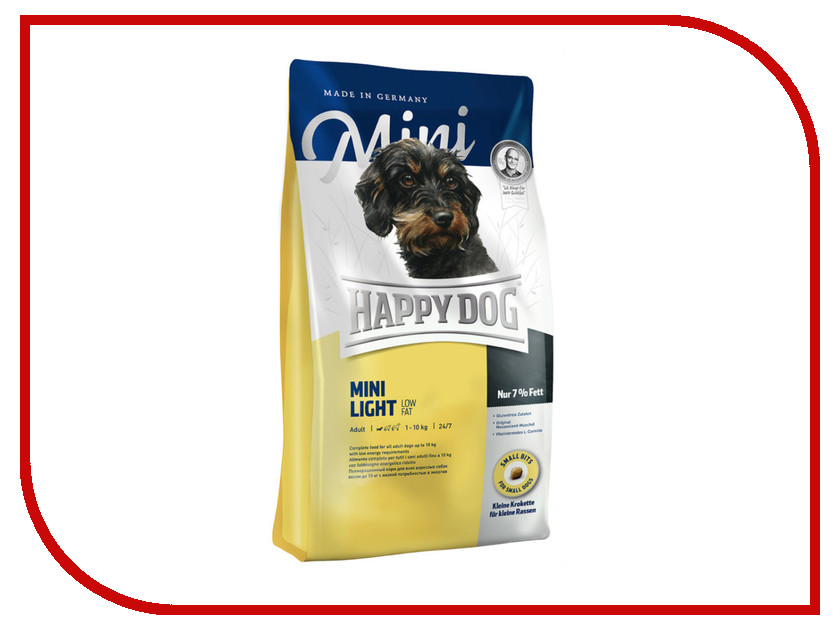 

Корм Happy Dog Mini Light Adult - 0.3kg 60103 для собак