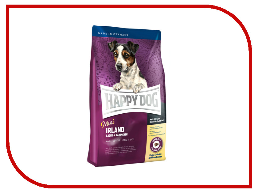 

Корм Happy Dog Mini Irland - 0.3kg 60113 для собак