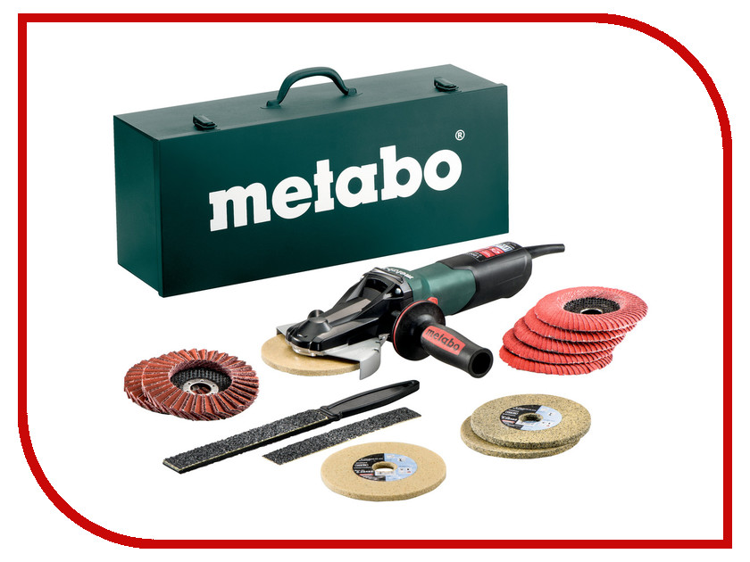

Шлифовальная машина Metabo WEVF 10-125 Quick Inox SET 613080500