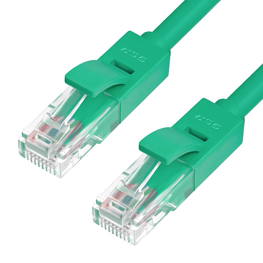 

Сетевой кабель Greenconnect Premium UTP 30AWG cat.6 RJ45 T568B 0.2m Green GCR-LNC625-0.2m, GCR-LNC625-0.2m