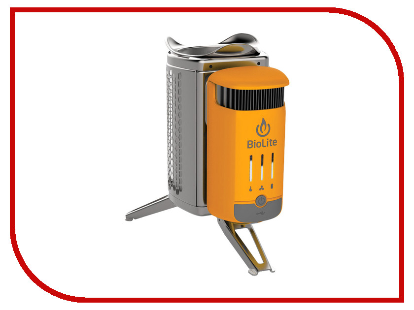 фото Печь генератор с зарядкой BioLite CampStove 2 CSC1001