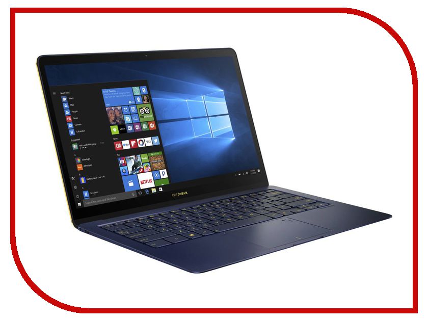 фото Ноутбук ASUS Zenbook 3 Deluxe UX490UA-BE107R 90NB0EI1-M05090 (Intel Core i7-8550U 1.8 GHz/8192Mb/512Gb SSD/No ODD/Intel HD Graphics/Wi-Fi/Bluetooth/Cam/14.0/1920x1080/Windows 10 64-bit)