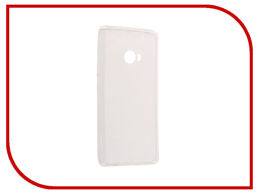 фото Аксессуар Чехол Xiaomi Mi Note 2 BROSCO Silicone Transparent XM-MiN2-TPU-TRANSPARENT