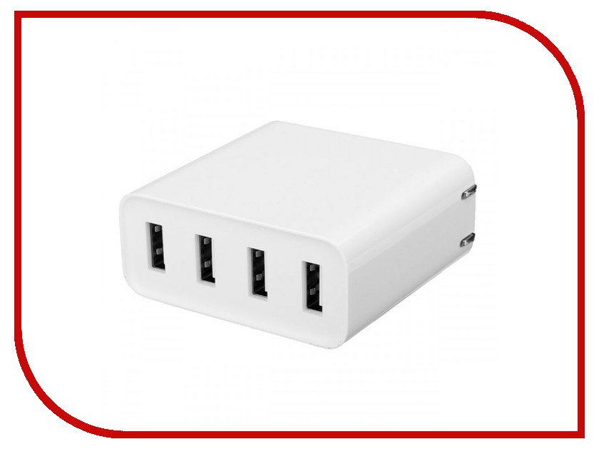 фото Зарядное устройство Xiaomi Mi Multiple 4USB 2.4A White