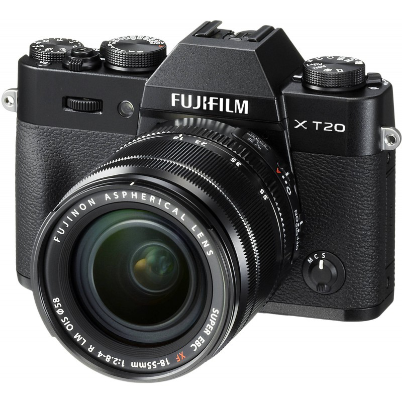 фото Фотоаппарат fujifilm x-t20 kit 18-55 mm black