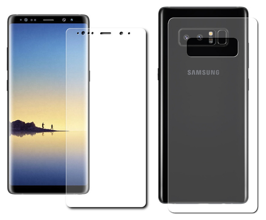 

Аксессуар Защитная пленка Red Line для Samsung Galaxy Note 8 TPU Full Screen экран + задняя часть УТ000012445, Samsung Galaxy Note 8