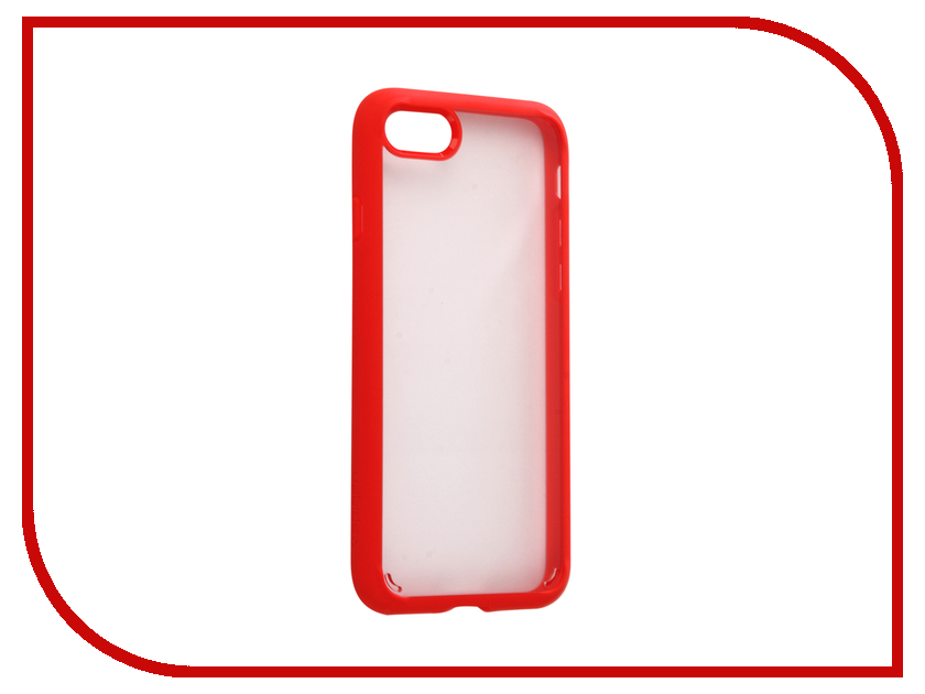 фото Аксессуар Чехол Spigen Ultra Hybrid 2 для APPLE iPhone 7 / 8 Red 042CS21724