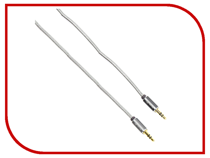 

Аксессуар Havit HV-CB606X 3.5 Jack/M - 3.5 Jack/M 1m Gray