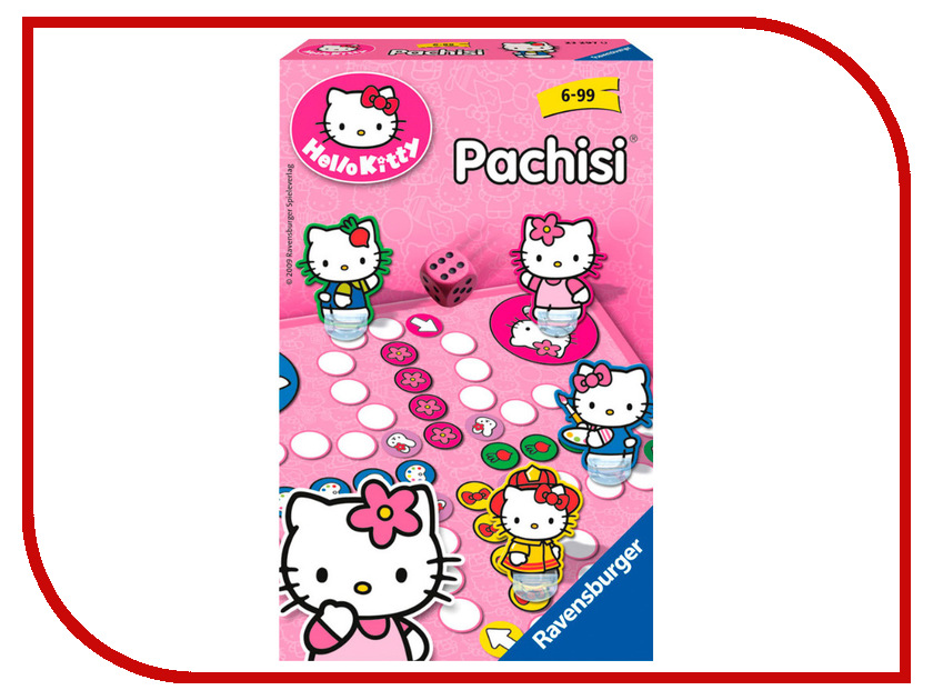

Настольная игра Ravensburger Пачиси Hello Kitty 22076