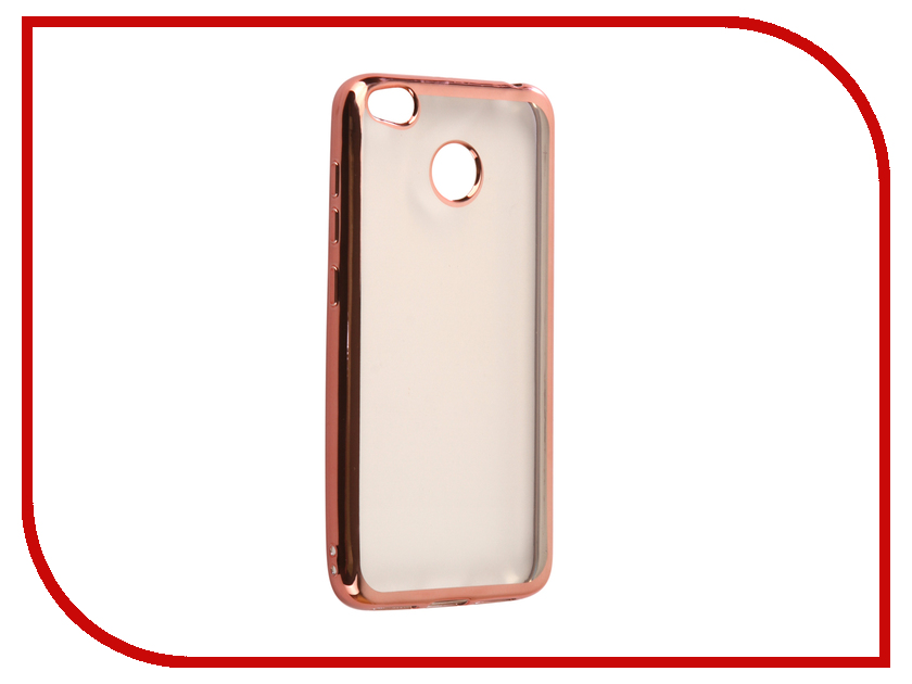 фото Аксессуар Чехол Xiaomi Redmi 4X Svekla Flash Silicone Pink Frame SVF-XIRED4X-PINK