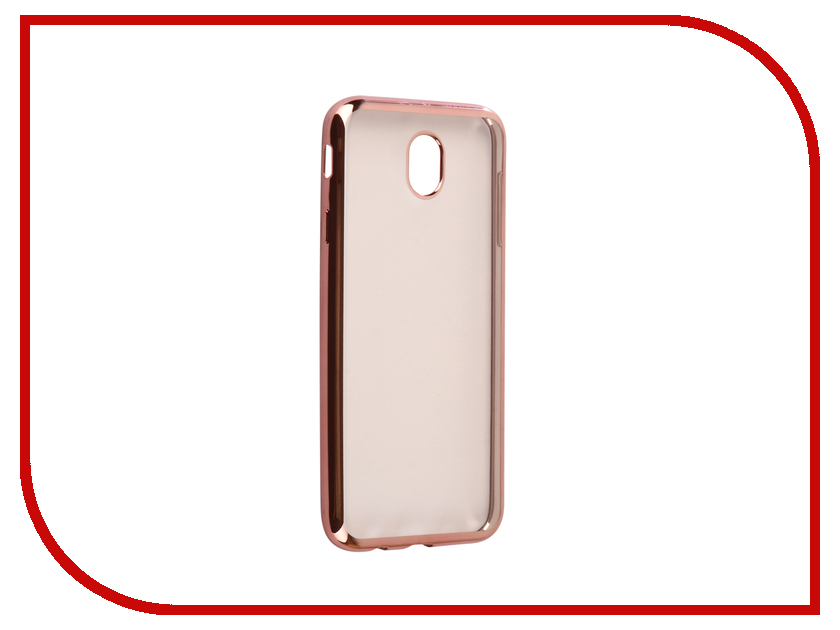 фото Аксессуар Чехол Samsung Galaxy J7 2017 J730F Svekla Flash Silicone Pink Frame SVF-SGJ730F-PINK