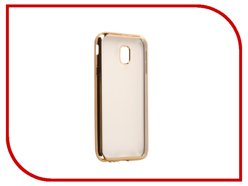 фото Аксессуар Чехол Samsung Galaxy J3 2017 J330F Svekla Flash Silicone Gold Frame SVF-SGJ330F-GOLD