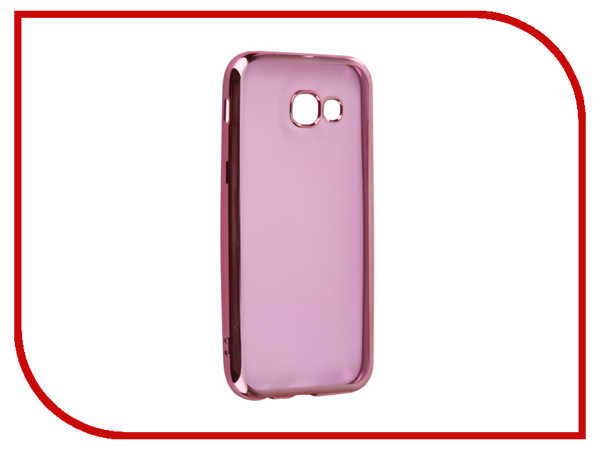 фото Аксессуар Чехол Samsung Galaxy A5 2017 A520F Svekla Flash Silicone Pink Frame SVF-SGA520F-PINK