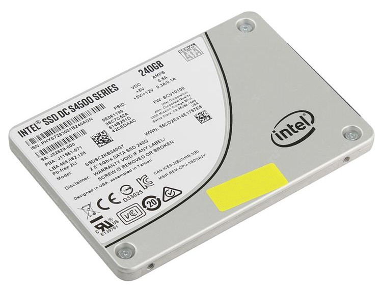 фото Жесткий диск Intel SSD DC S4500 Series 240Gb SSDSC2KB240G701