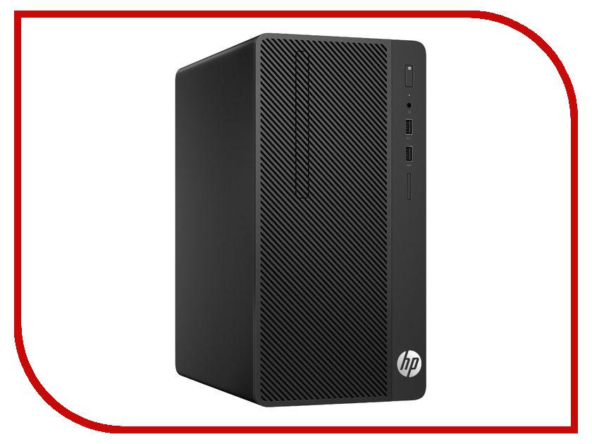 фото Настольный компьютер HP 290 G1 Microtower 2MT23ES (Intel Core i3-7100 3.9 GHz/4096Mb/1000Gb/DVD-RW/Intel HD Graphics/Windows 10 Pro 64-bit)