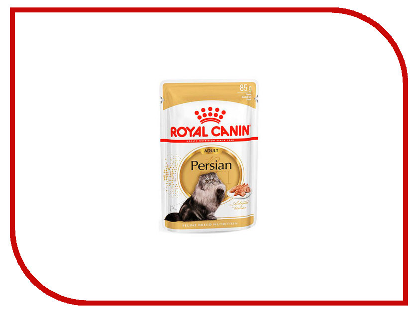 

Корм ROYAL CANIN Adult Persian Паштет 85g для кошек 538001