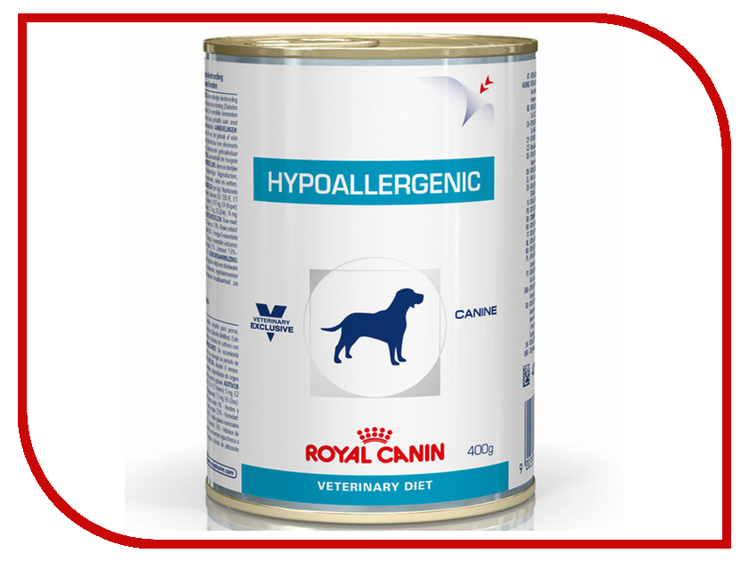 

Корм ROYAL CANIN Vet Hypoallergenic Diet 400g для собак при пищевой аллергии 769004