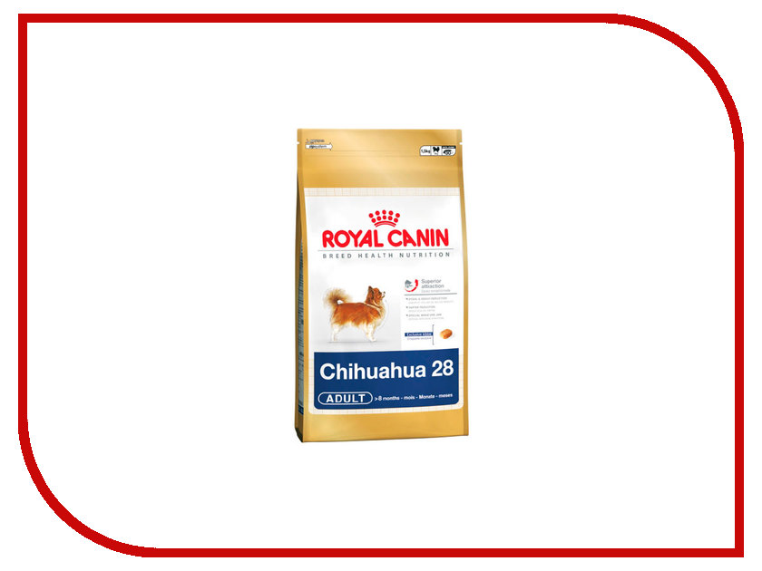 

Корм ROYAL CANIN Adult Chihuahua 28 500g для собак старше 8 месяцев 318005 / 22537