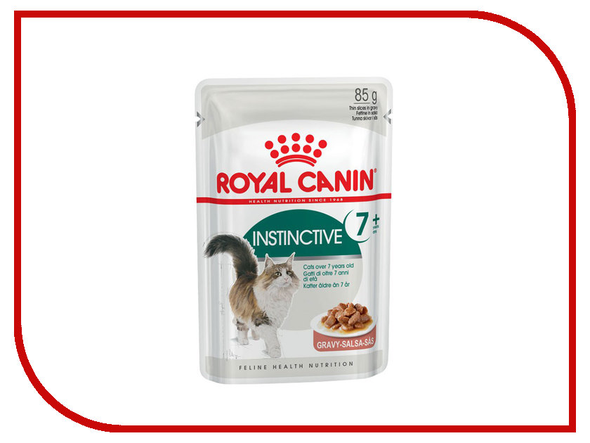 

Корм ROYAL CANIN Instinctive Jelly +7 Кусочки в желе 85g для кошек 484001