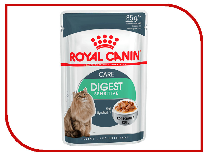 

Корм ROYAL CANIN Digest Sensitive 85g для кошек 487001