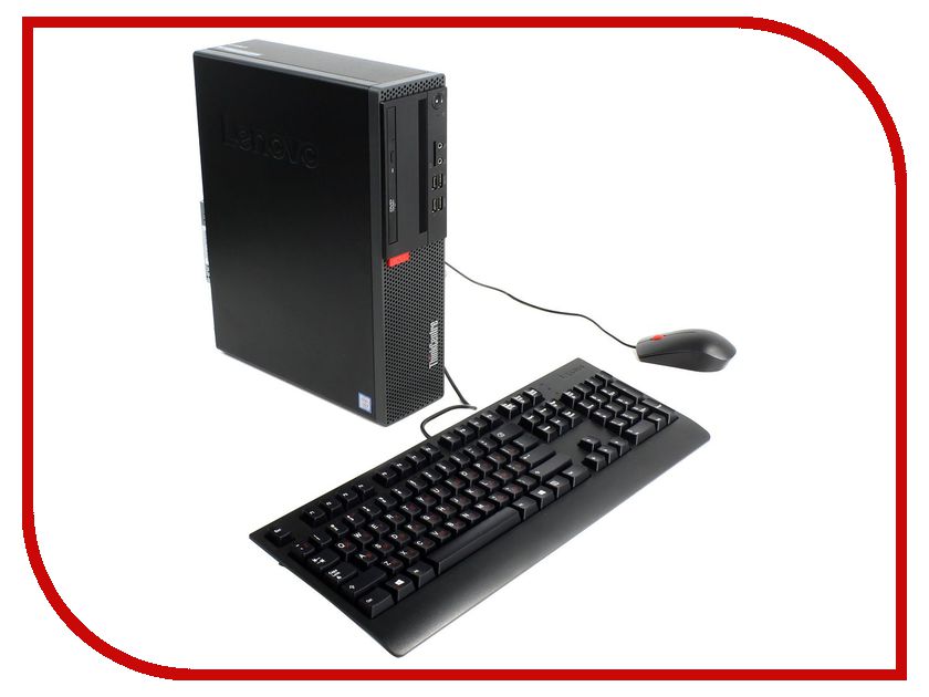 фото Настольный компьютер Lenovo ThinkCentre M710s 10M7S04500 SFF (Intel Core i3-7100 3.9 GHz/4096Mb/500Gb/DVD-RW/Intel HD Graphics 630/DOS)