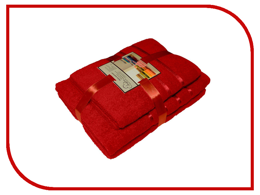 

Полотенце Aisha Home 50x85/70x135 Red 4шт НП-006