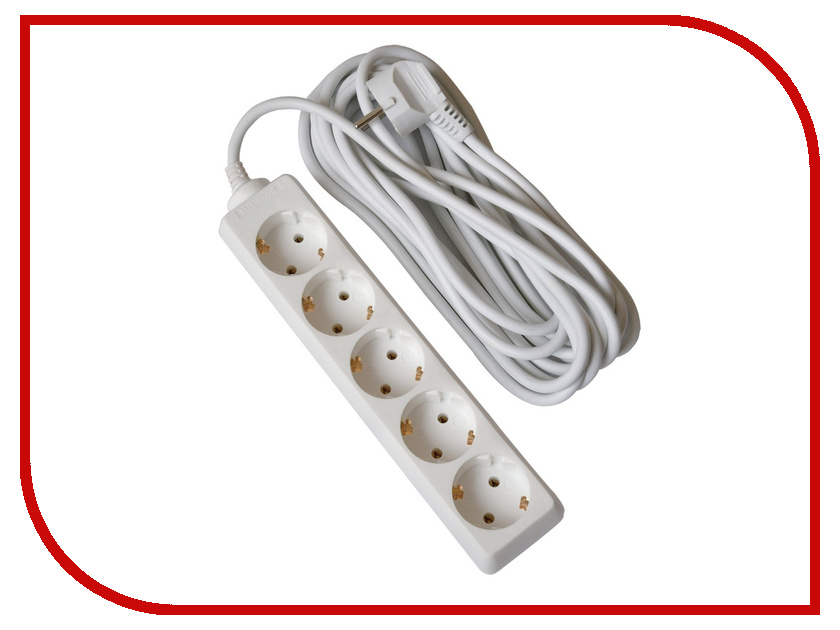 

Удлинитель Uniel Стандарт 5 Sockets 5m S-GCD5-5
