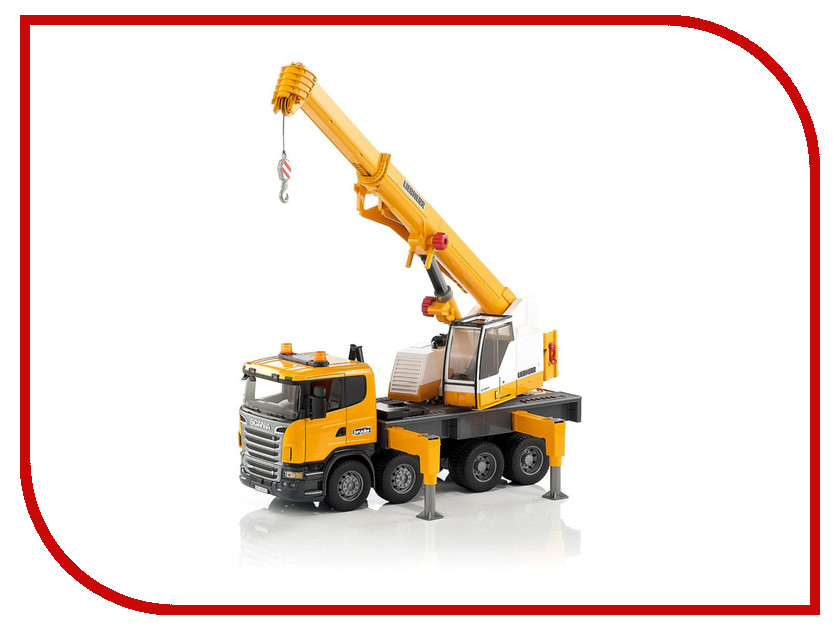

Игрушка Bruder Scania Автокран 03-570, 03-570
