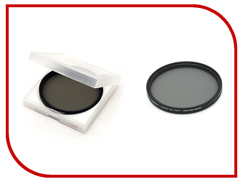 

Светофильтр Matin Ultra Slim CPL PRO-7 58mm M-0042