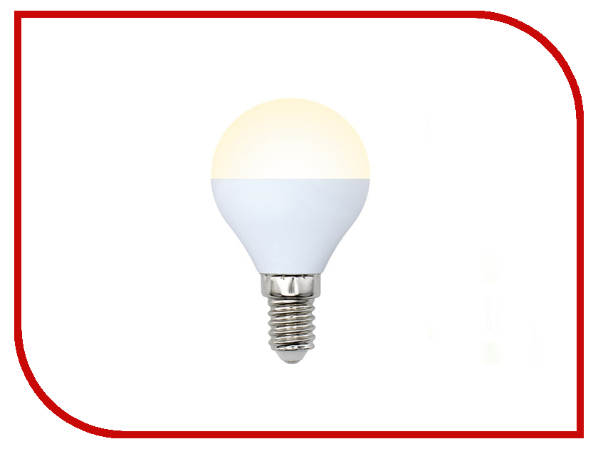 

Лампочка Volpe Optima Шар LED-G45-8W/WW/E14/FR/O UL-00001779