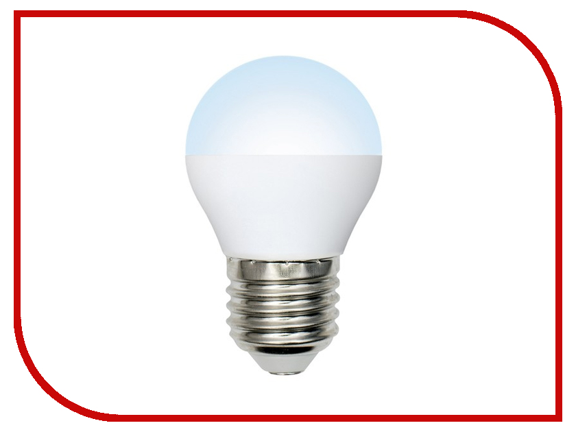 

Лампочка Volpe Optima Шар LED-G45-6W/NW/E27/FR/O 10216