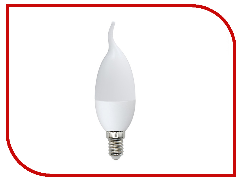

Лампочка Volpe Optima Свеча на ветру LED-CW37-6W/NW/E14/FR/O UL-00000307