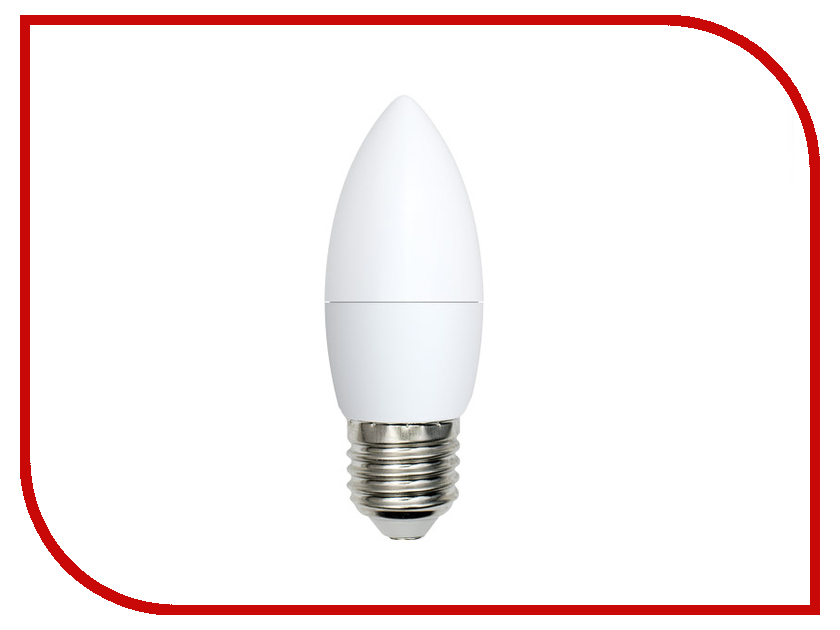 

Лампочка Volpe Optima Свеча LED-C37-8W/WW/E27/FR/O UL-00001770