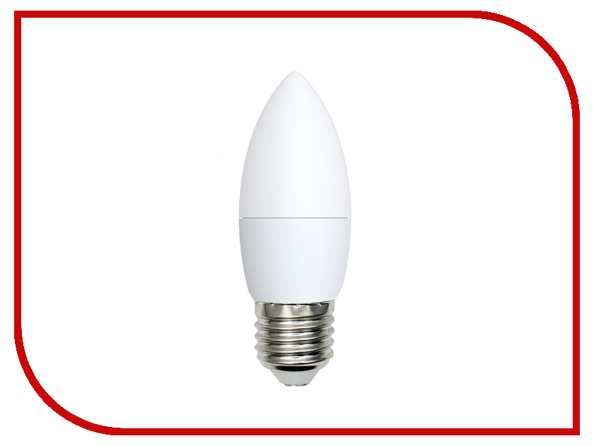 

Лампочка Volpe Optima Свеча LED-C37-6W/DW/E27/FR/O UL-00001068