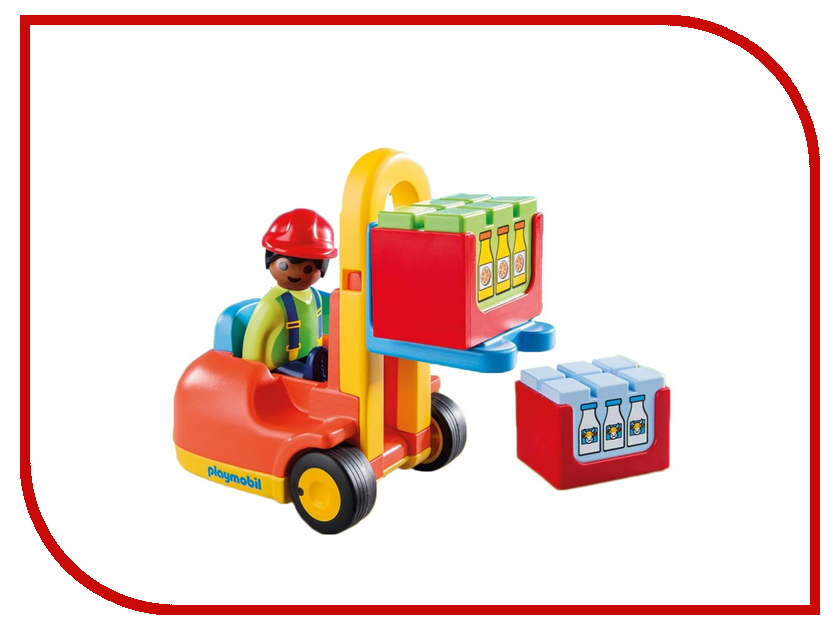 

Конструктор Playmobil 1.2.3. Вилочный погрузчик 6959pm