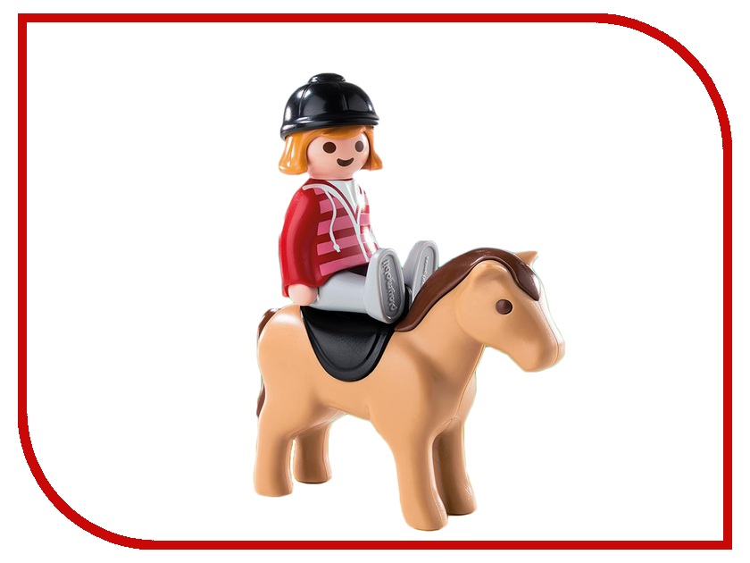 

Конструктор Playmobil 1.2.3. Наездница с лошадью 6973pm