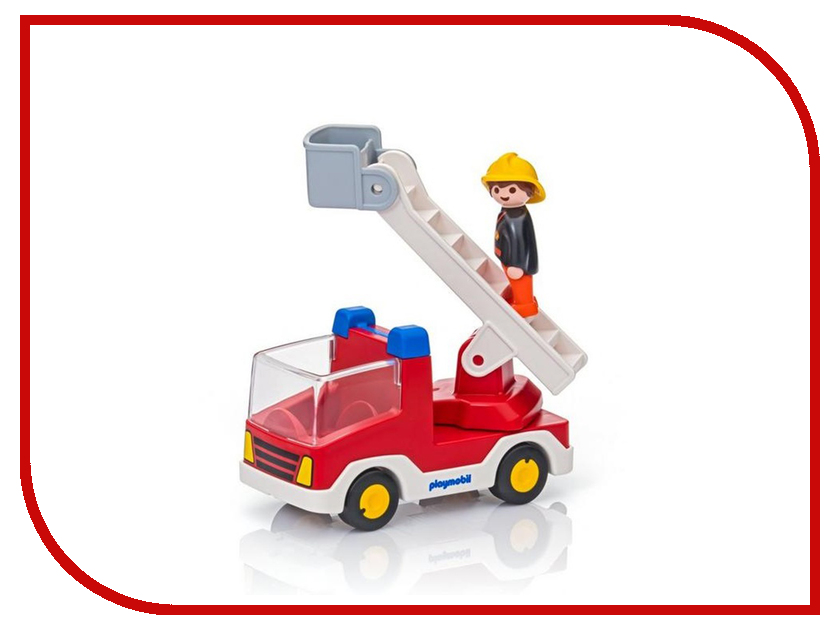 

Конструктор Playmobil 1.2.3. Пожарная машина с лестницей 6967pm