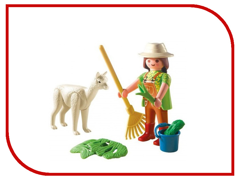 

Конструктор Playmobil Яйцо Смотритель зоопарка с Альпаком 4944pm