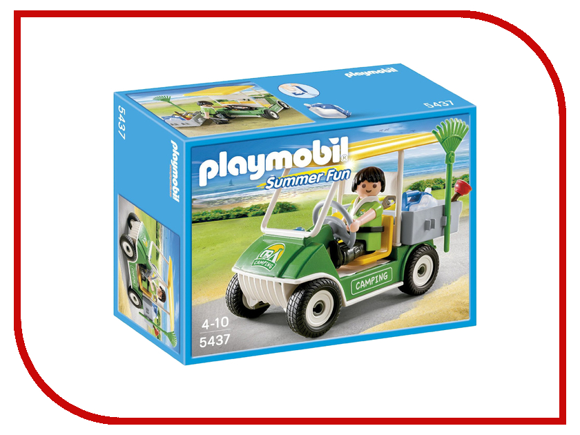 

Конструктор Playmobil Каникулы Машинка для обслуживания кемпинга 5437pm