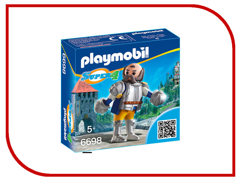 

Конструктор Playmobil Супер4 Королевский страж Сэра Ульфа 6698pm