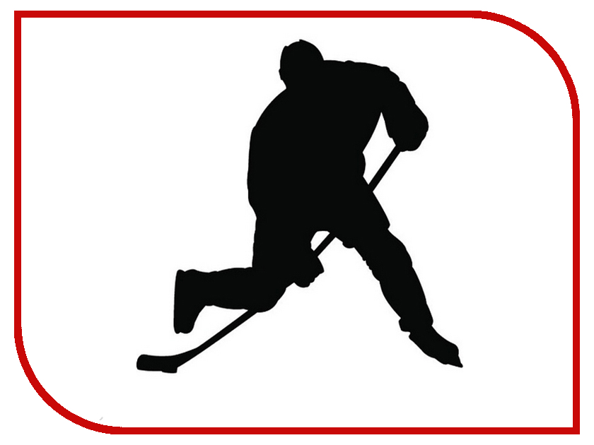 

Наклейка на авто Sport-Sticker Хоккей №01 Black