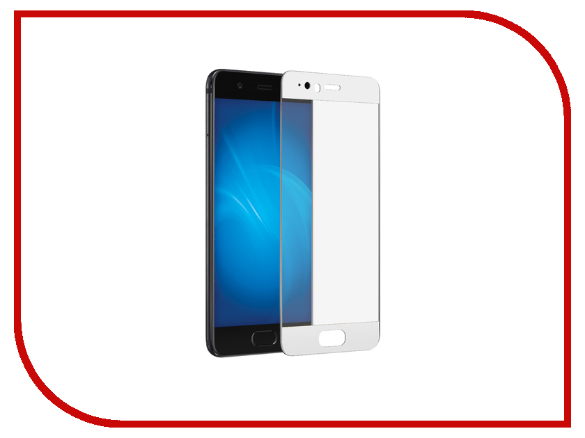 

Аксессуар Защитное стекло Huawei P10 Lite Onext с рамкой White 41432